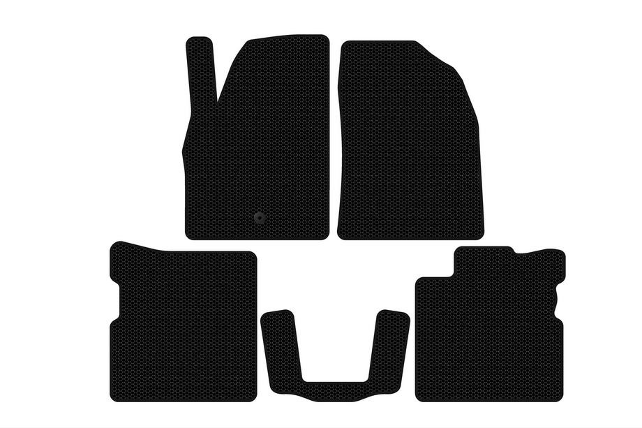 Chevrolet HHR 2005-2011 Rubber Floor Mats Carsuit (Black) Image