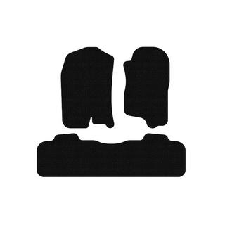 Rubber floor mats Carsuit (2 rows, 2007-2014, black) photo 1