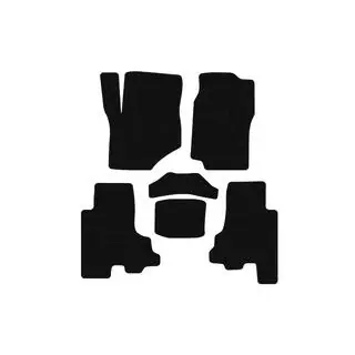 Rubber Floor Mats Carsuit (Black)