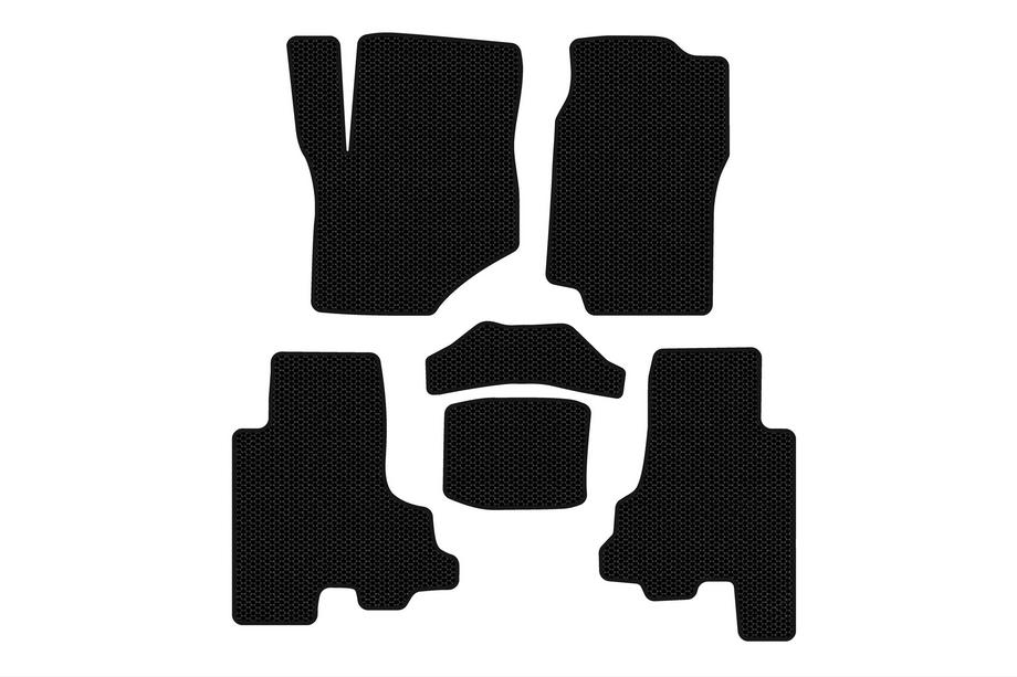 Chevrolet Trailblazer 2002-2012 Rubber Floor Mats Carsuit (Black) Image