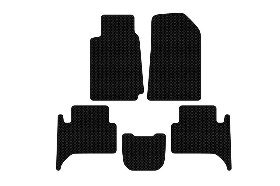 Chevrolet Trailblazer 2012-2019 Rubber floor mats Carsuit (2 rows, black) Image