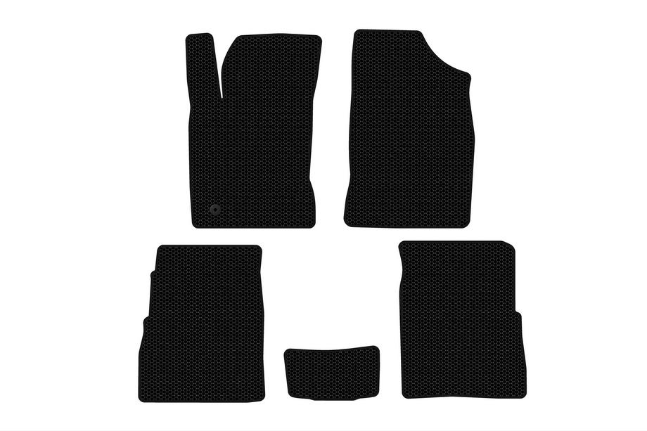 Chrysler PT Cruiser 2000-2010 Rubber floor mats Carsuit (HB, 5-door, Facelift, black) Image