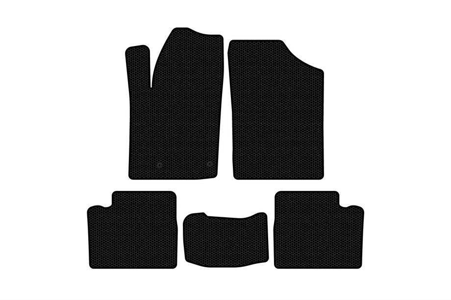 Citroen Berlingo 1996-2008 Rubber Floor Mats Carsuit (Black) Image