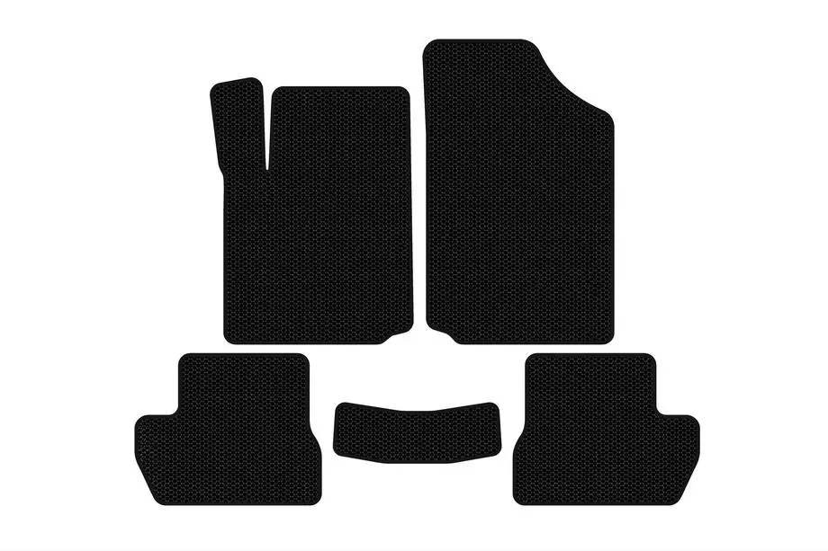 Citroen C-2 2003-2009 Rubber Floor Mats Carsuit (Black) Image