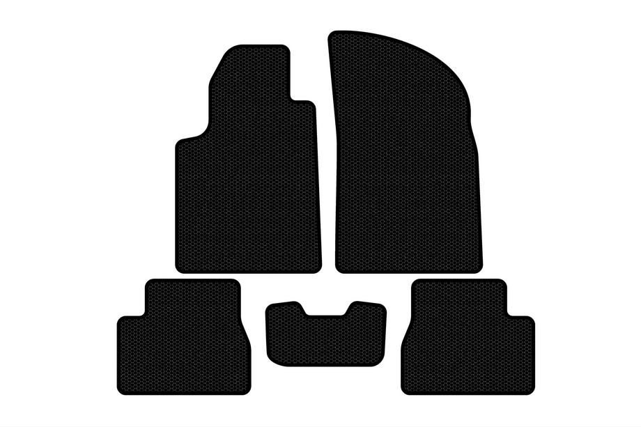 Citroen C-3 2002-2009 Rubber Floor Mats Carsuit (Black) Image