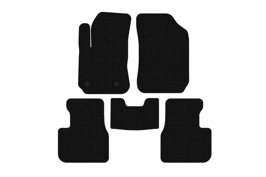 Citroen Cactus 2014-2020 Rubber Floor Mats Carsuit (Black) Image