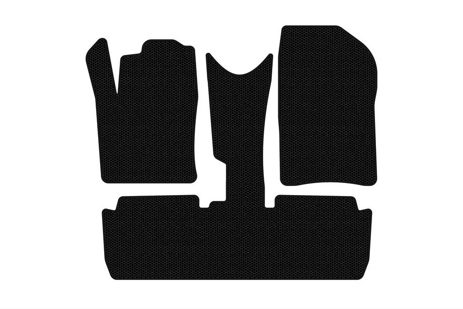 Citroen Xsara Picasso 1999-2012 Rubber floor mats Carsuit (Pre-facelift, black) Image