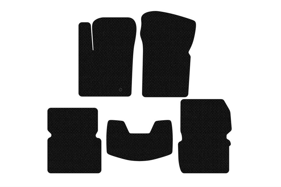 Dodge Avenger 2007-2014 Rubber Floor Mats Carsuit (Black) Image