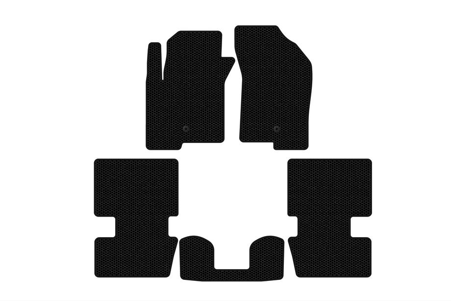 Dodge Caliber 2006-2011 Rubber Floor Mats Carsuit (HB, Black) Image
