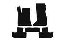 Dodge Challenger 2008-2023 Rubber floor mats Carsuit (Coupe, black) photo 1