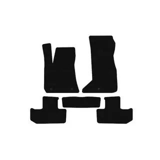Rubber floor mats Carsuit (Coupe, black)
