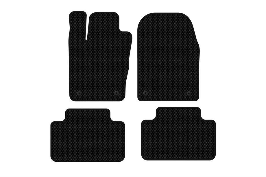 Dodge Durango 2010- Rubber Floor Mats Carsuit (Black) Image