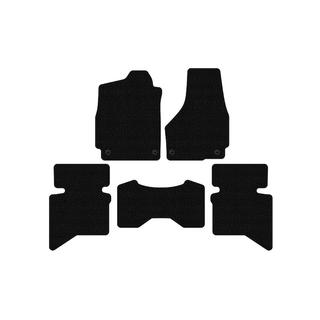 Rubber floor mats Carsuit (2009+, 5-seater/Double cab, black) Dodge RAM (DS/DJ/D2) 2009–2024 photo 1
