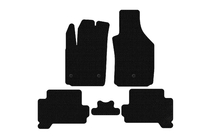 Fiat 500/500L 2013-2022 Rubber floor mats Carsuit (HB, Electric, black) photo 1