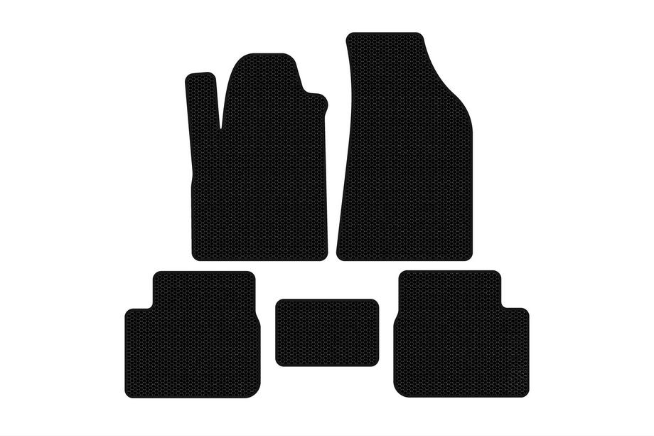 Fiat Bravo 2008-2016 Rubber Floor Mats Carsuit (Black) Image