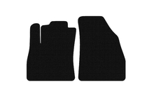 Fiat Fiorino/Qubo 2008-2024 Front Rubber Floor Mats Carsuit (Black) photo 1