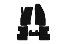 Fiat Punto Grande/EVO 2006-2018 Rubber floor mats Carsuit (2011-2018, HB, 3-door, black) photo 1