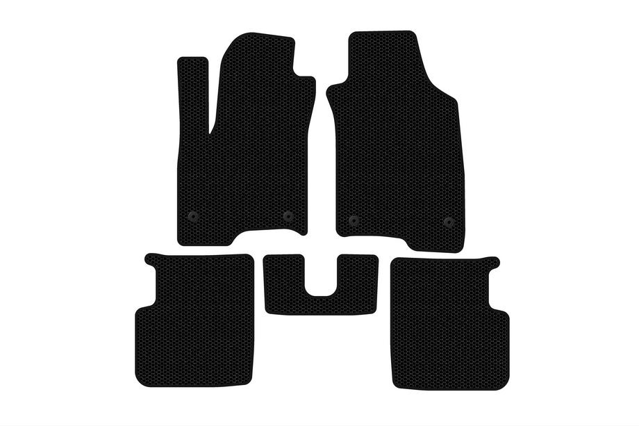 Fiat Panda 2011-2023 Rubber Floor Mats Carsuit (Black) Image