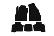 Fiat Fiorino/Qubo 2008-2024 Rubber floor mats Carsuit (for Qubo, 2016+, black) photo 1
