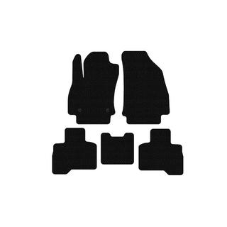 Rubber Floor Mats Carsuit (For Qubo 2008-2016, Black) Fiat Fiorino/Qubo 2008-2024 photo 1