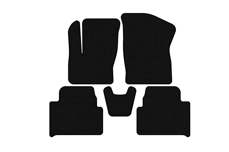 Ford C-Max 2004-2010 Rubber Floor Mats Carsuit (Black) Image