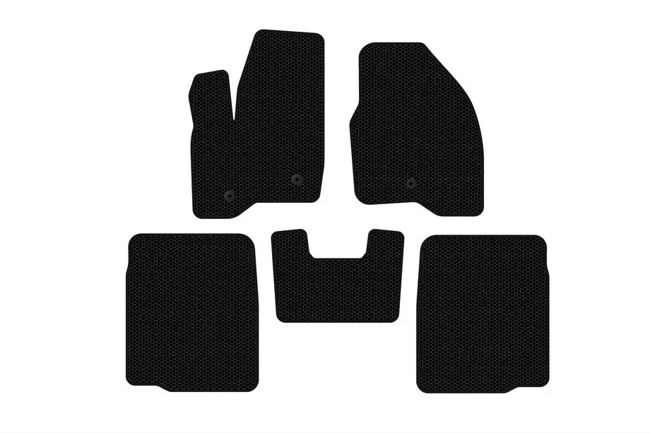 Ford Explorer 2011-2019 Rubber floor mats Carsuit (2 rows, 2011-2015, black) Image