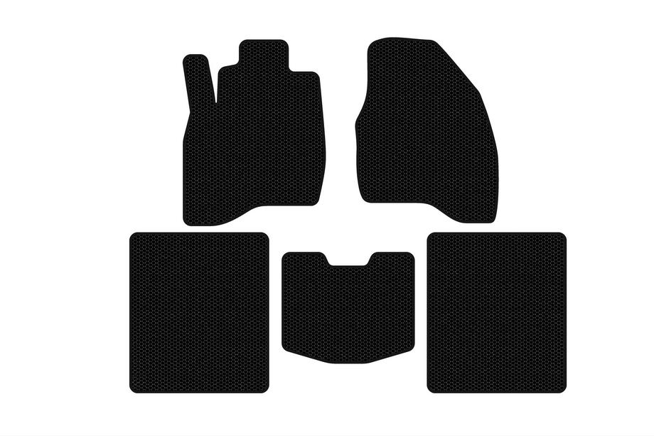 Ford Explorer 2011-2019 Rubber floor mats Carsuit (2015-2019, 5-seater, black) Image