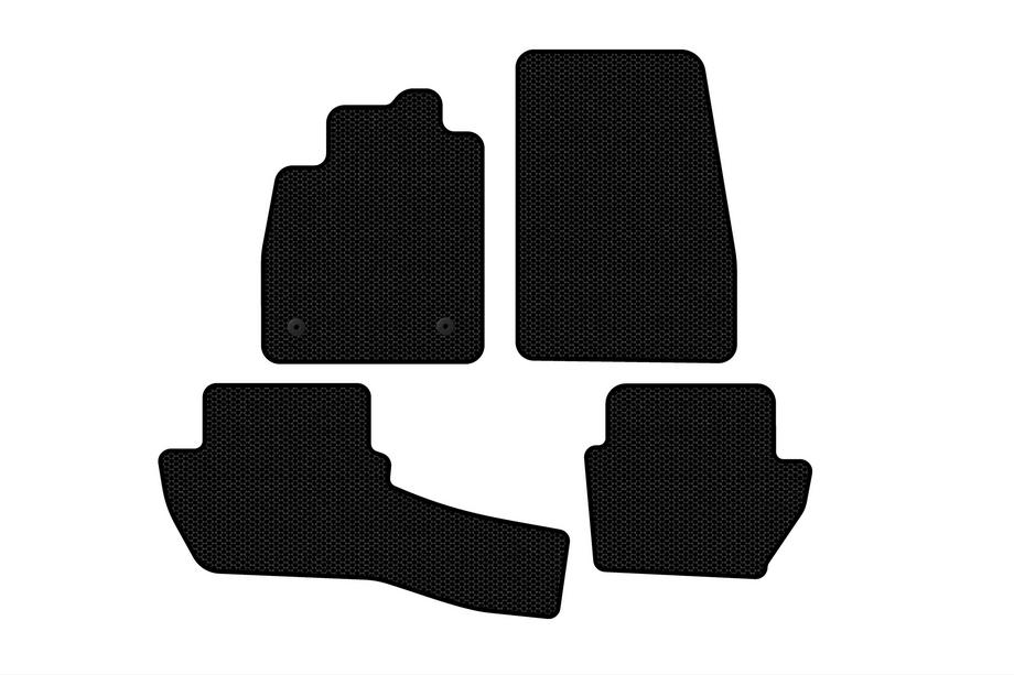 Ford Fiesta 2017- Rubber Floor Mats Carsuit (Black) Image
