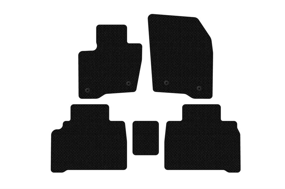 Ford Galaxy 2015- Rubber Floor Mats Carsuit (HB, Black) Image