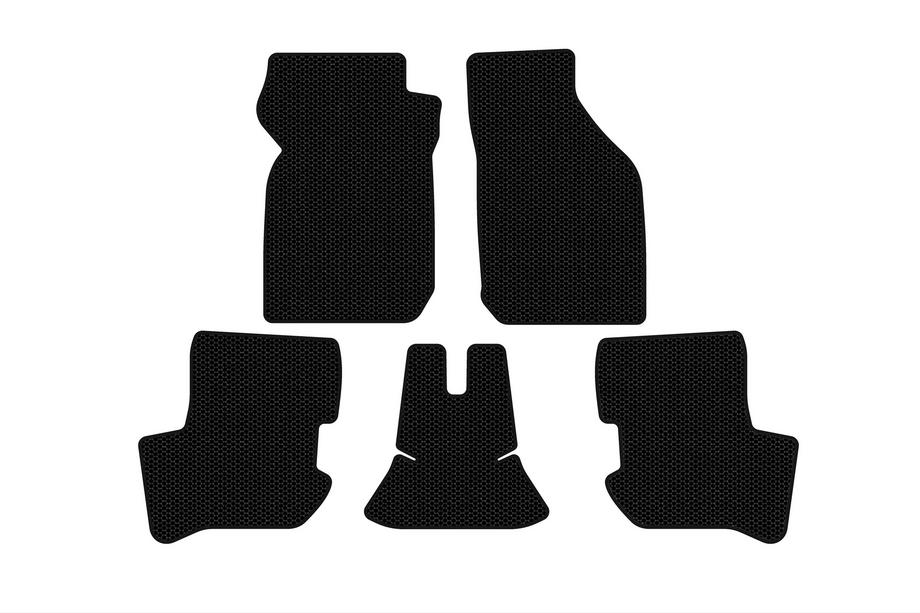 Ford Ka 1996-2008 Rubber Floor Mats Carsuit (HB, Black) Image
