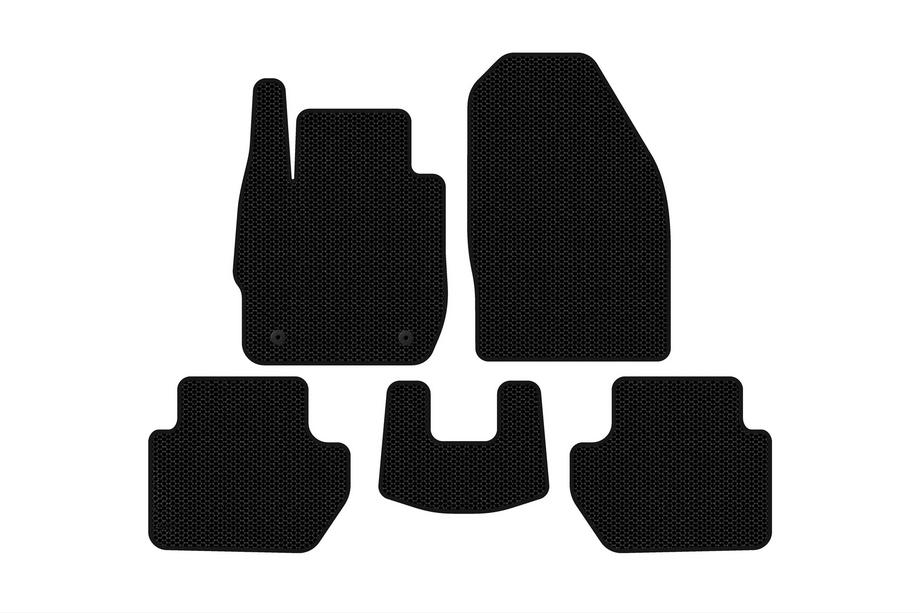 Ford Ka 2016- Rubber Floor Mats Carsuit (SD, Black) Image