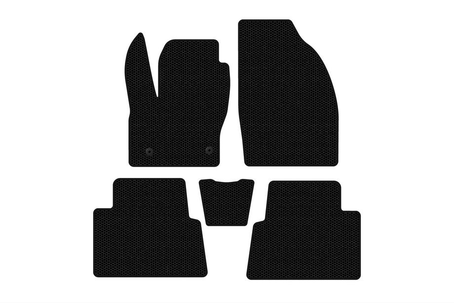 Ford Kuga 2008-2013 Rubber Floor Mats Carsuit (Black) Image