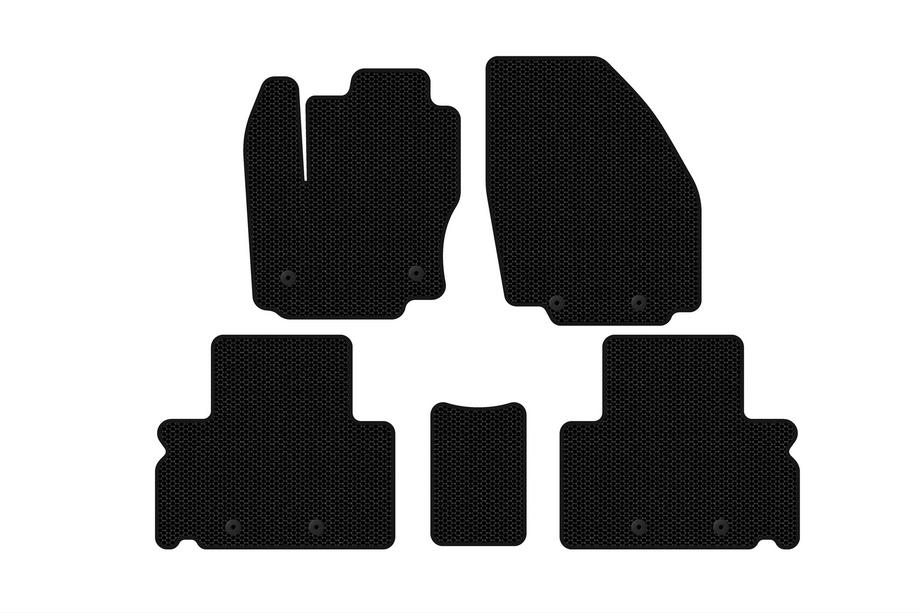 Ford S-Max 2007-2014 Rubber Floor Mats Carsuit (Black) Photo 1
