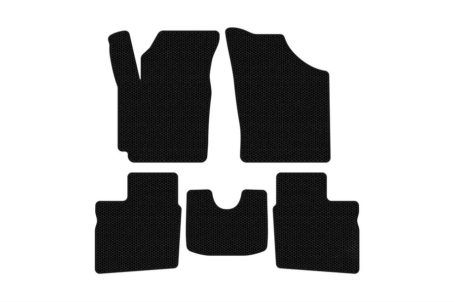 Geely CK-1 2005-2008 Rubber floor mats Carsuit (2005-2009, SD, black) Image