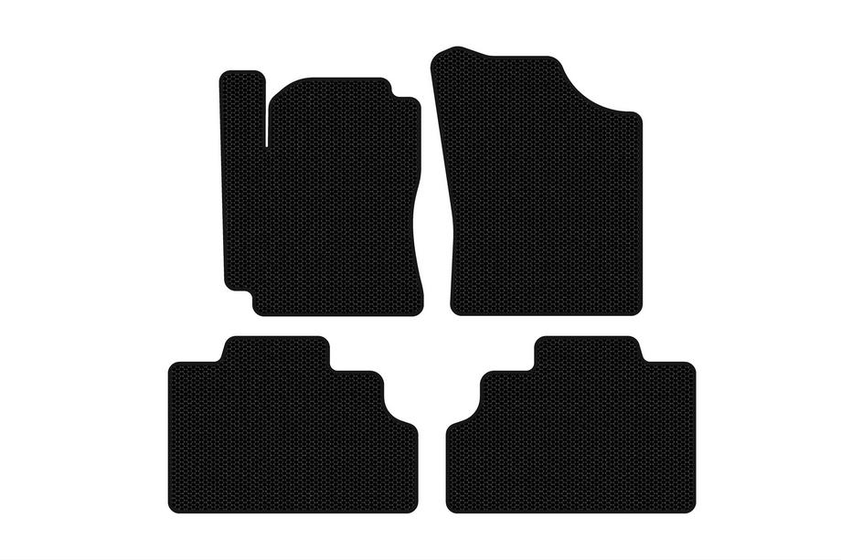 Geely CK-2 2008-2016 Rubber Floor Mats Carsuit (SD, Black) Image