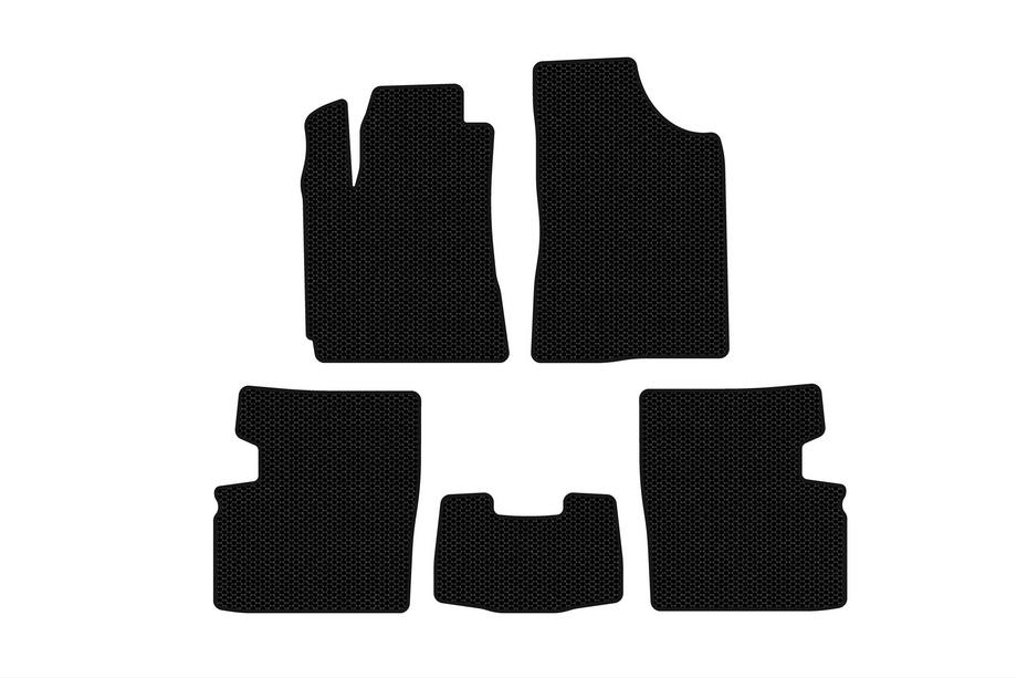 Geely Emgrand EC7 2009- Rubber floor mats Carsuit (2009-2014, HB, 5-door, black) Image