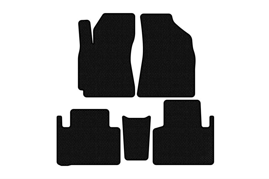 Geely Emgrand X7 2011- Rubber Floor Mats Carsuit (Black) Image