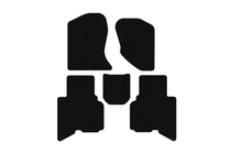 GreatWall Haval/Hover H3 2005-2013 Rubber floor mats Carsuit (2010-2014, black) photo 1