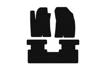 Great Wall Haval Jolion 2020- Rubber floor mats Carsuit (2WD, black) photo 1