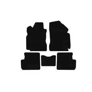 Rubber Floor Mats Carsuit (Black)