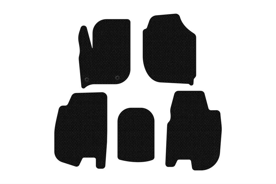 Honda FIT/Jazz 2014–2020 Rubber Floor Mats Carsuit (HB, Black) Photo 1