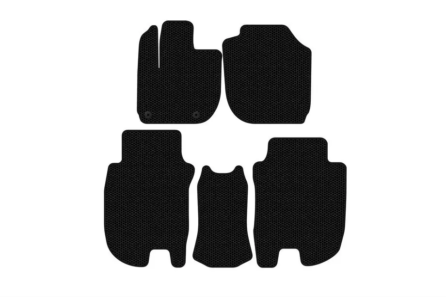 Honda HR-V 2014-2021 Rubber Floor Mats Carsuit (Black) Image