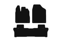 Honda Pilot 2015-2022 Rubber floor mats Carsuit (2 rows, black) photo 1