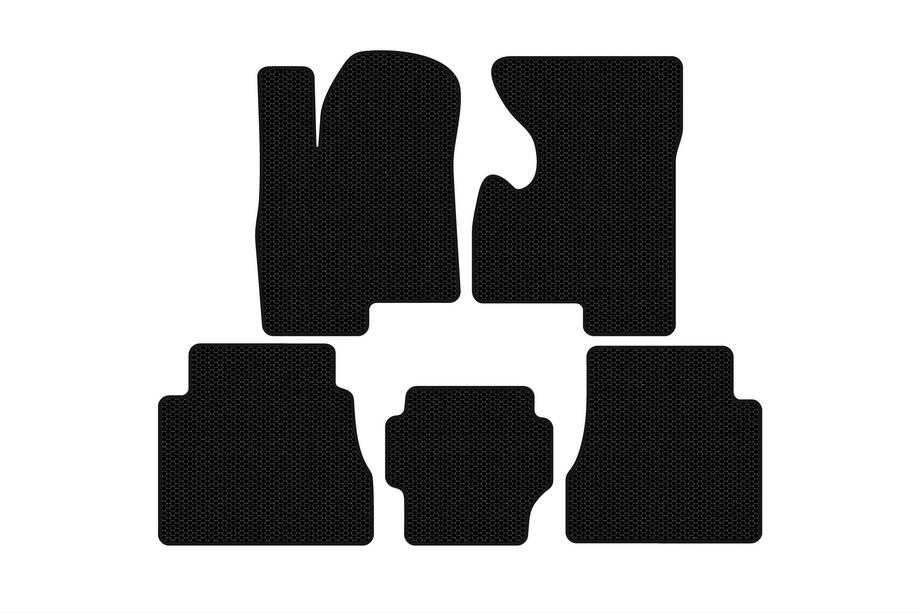 Hummer H2 2002-2009 Rubber Floor Mats Carsuit (Black) Image
