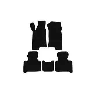 Rubber Floor Mats Carsuit (Black) Hummer H3 2005-2010 photo 1