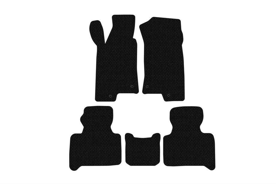 Hummer H3 2005-2010 Rubber Floor Mats Carsuit (Black) Image