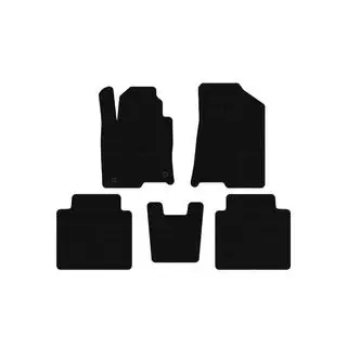 Rubber Floor Mats Carsuit (SD, Black)