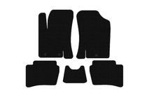Hyundai I-20 2008-2012 Rubber Floor Mats Carsuit (HB, Black) photo 1
