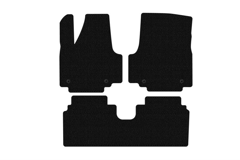 Hyundai Ioniq 5 2021- Rubber Floor Mats Carsuit (Electric, Black) Photo 1
