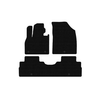 Rubber floor mats Carsuit (2 rows, 8-seater, black) photo 1